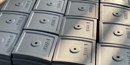 Las palas mezcladoras con alto contenido de cromo aumentan la producción de la planta de asfalto